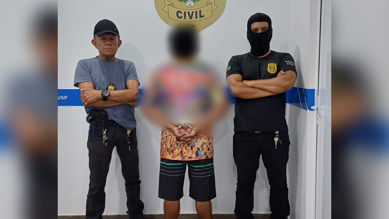 EM MACAPÁ, POLÍCIA CIVIL PRENDE FORAGIDO DA JUSTIÇA PARAENSE ACUSADO PELA PRÁTICA DO CRIME DE ESTUPRO DE VULNERÁVEL